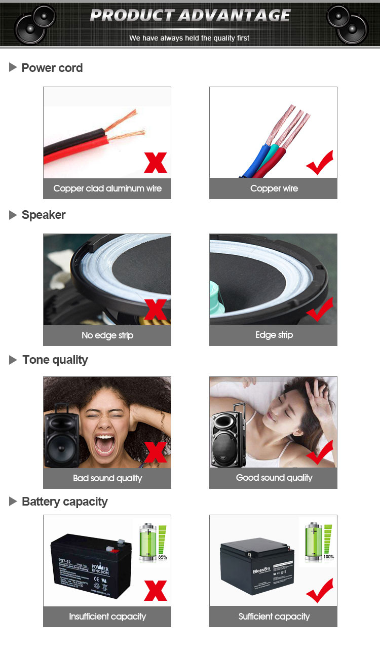 altavoz exterior xlr