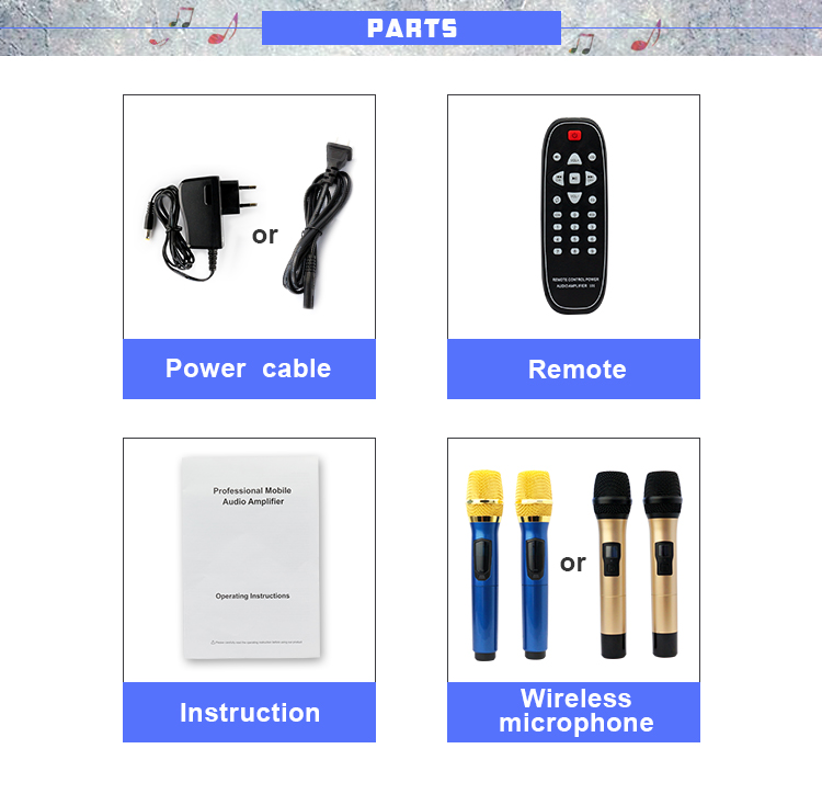 Altavoz al aire libre para TV