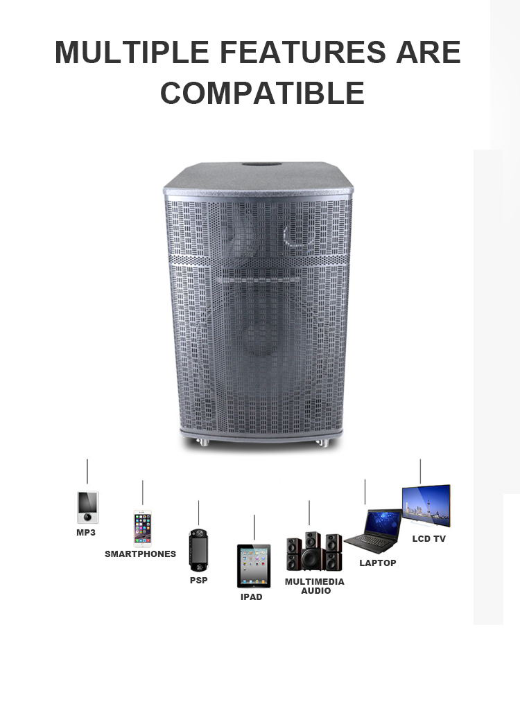 altavoces de roca al aire libre