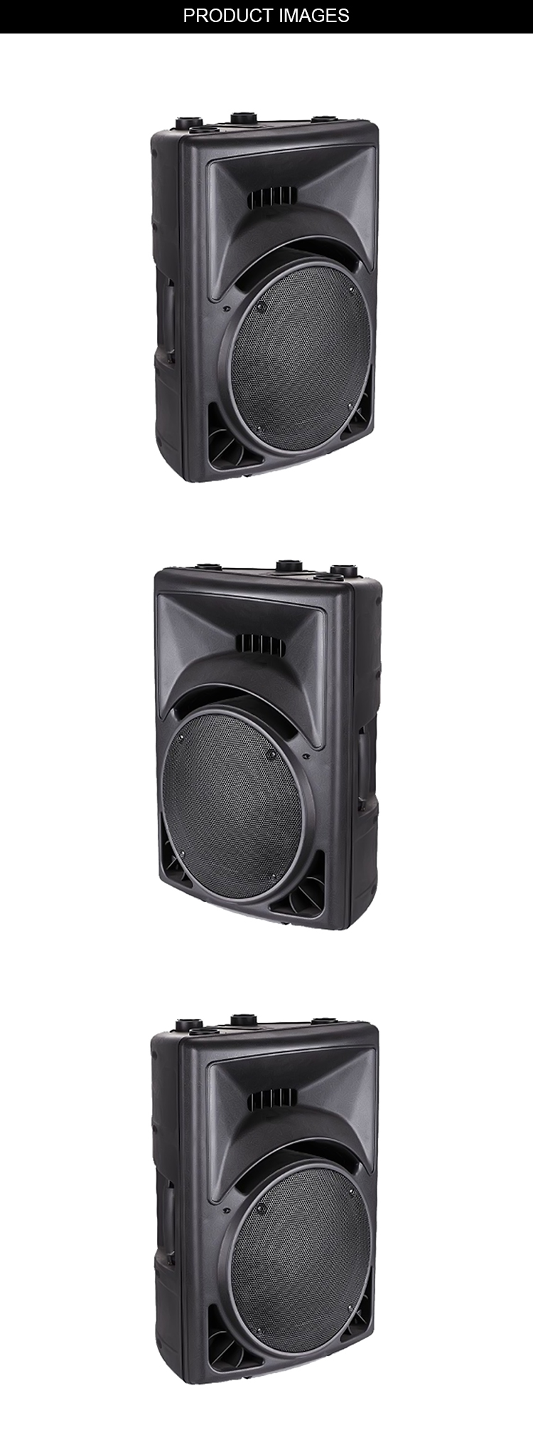 Pa&ntilde;o de altavoz de pl&aacute;stico