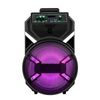 12 Inch Speaker Model QJ-1212 Colorful Light 12 Inch Speaker Deep Woofer Party Karaoke Speaker