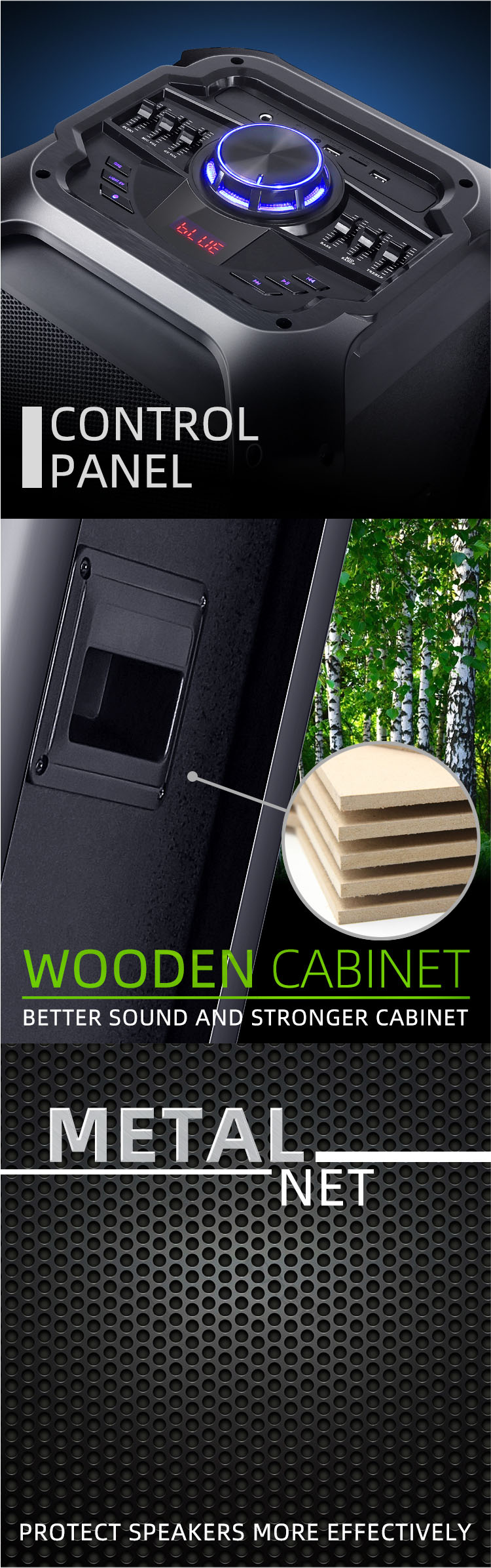 Ion de altavoz port&aacute;til