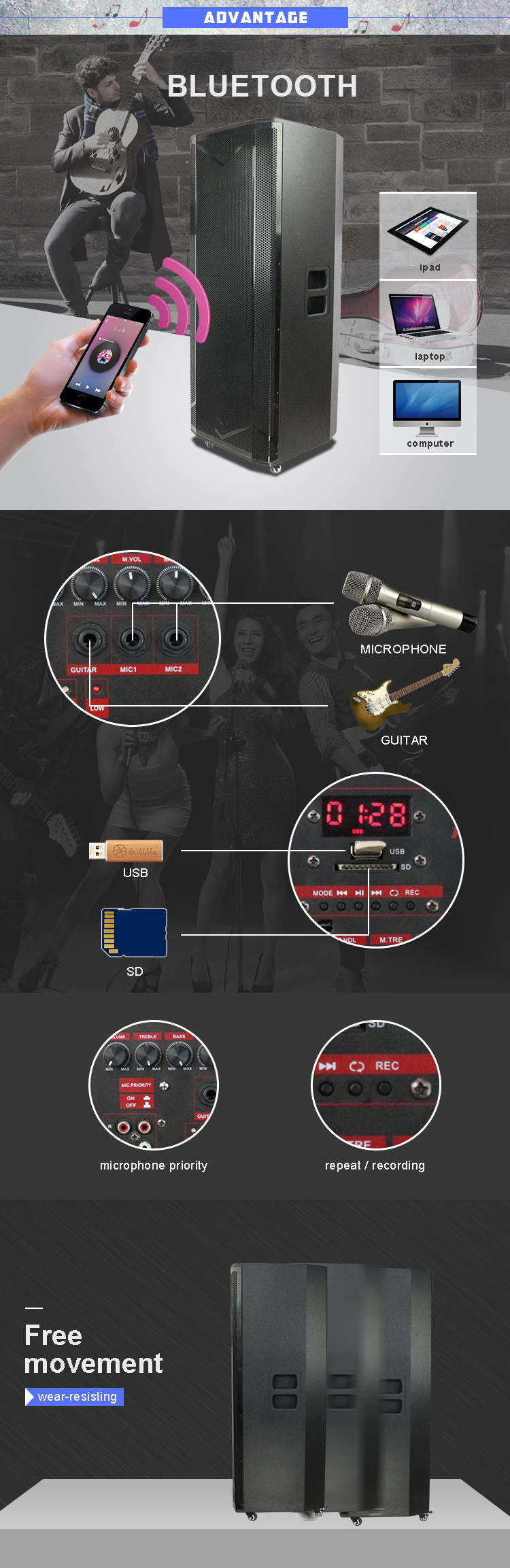 Configuraci&oacute;n de altavoz al aire libre