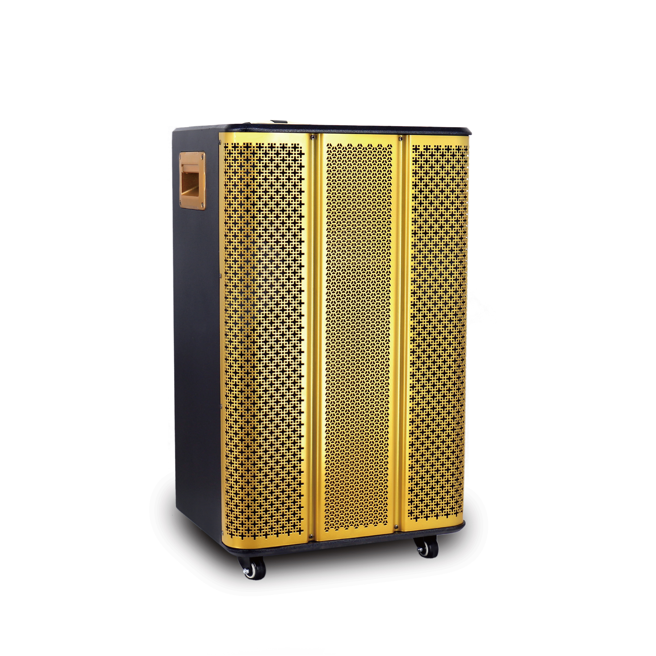 hot new series products for 15 inch trolley outdoor speaker with led lights