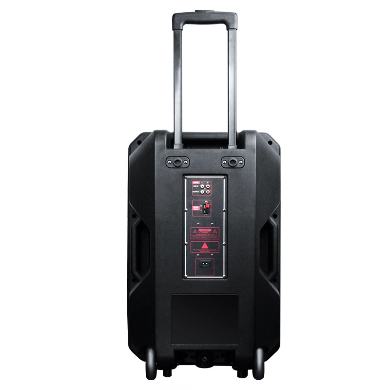 15 Inch 80w Amplifier Rechargeable Portable Speakers