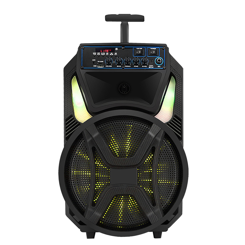 Popular Factory Cheap Price 12 Inch Party Karaoke Trolley Speaker 100w
