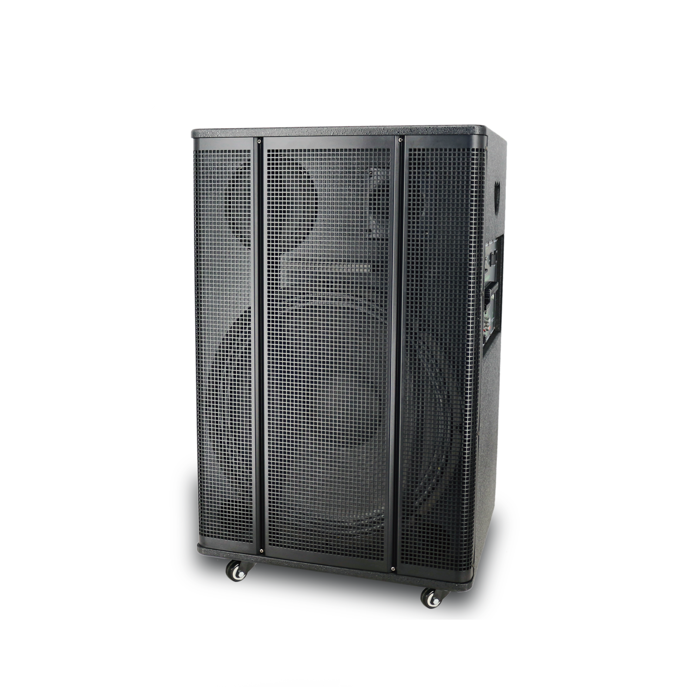 Instalaci&oacute;n de altavoz al aire libre cerca de m&iacute;