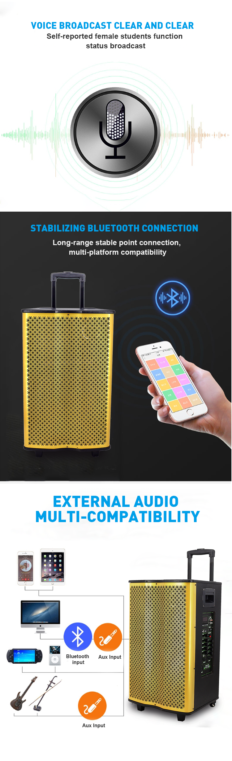 Altavoz al aire libre Google Assistant